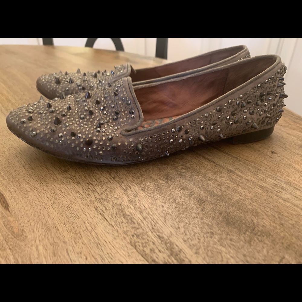 Sam Edelman Loafer Flats with Spikes